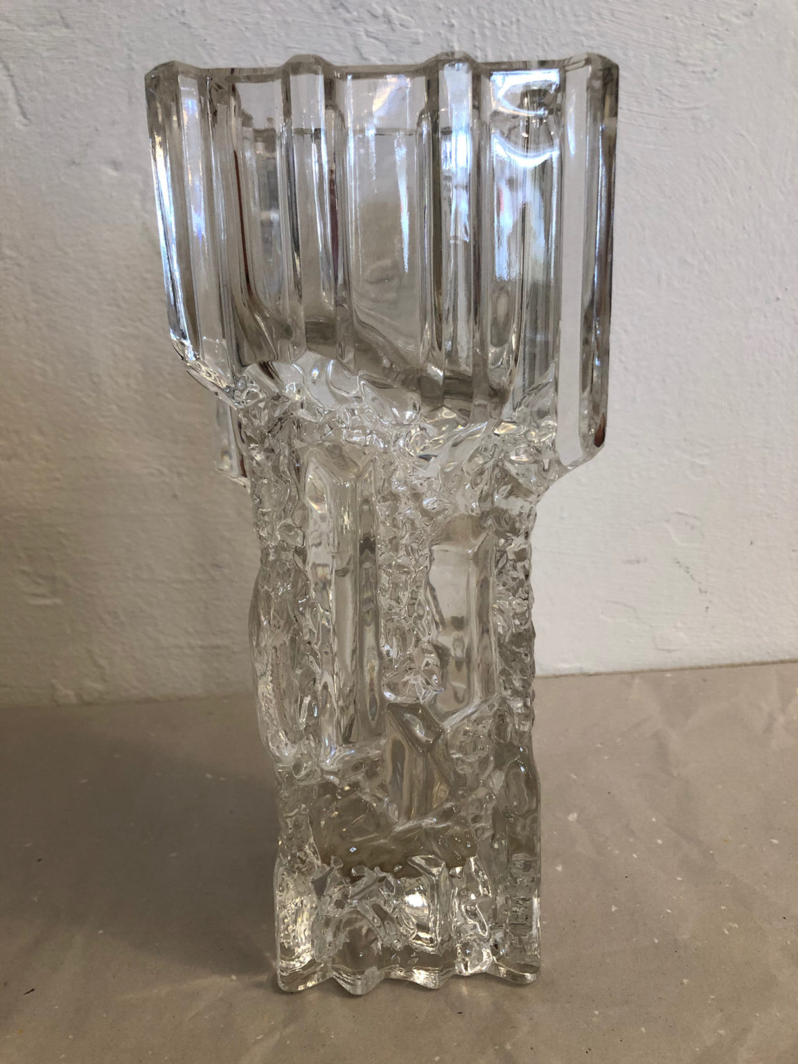 schwere klare Nachtmann Vase, 25.- € – Glas & Design